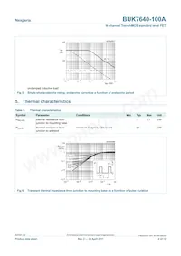 BUK7640-100A Datenblatt Seite 4