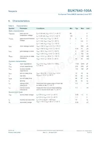 BUK7640-100A Datenblatt Seite 5