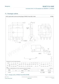 BUK7Y15-100EX Datasheet Page 10