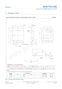 BUK7Y20-30B Datasheet Page 10