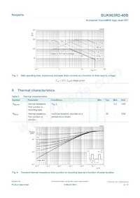 BUK963R2-40B數據表 頁面 4