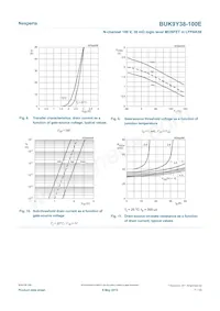 BUK9Y38-100E Datasheet Pagina 7