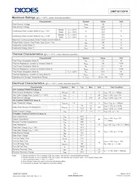 DMP3013SFK-13 Datasheet Pagina 2