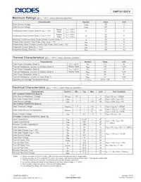DMP3018SFV-13數據表 頁面 2
