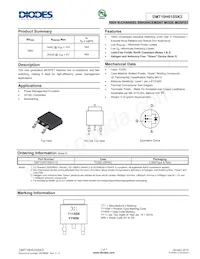 DMT10H015SK3-13 Datasheet Cover