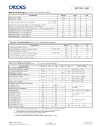 DMT10H015SK3-13 Datasheet Pagina 2