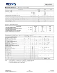 DMT6006SPS-13 Datasheet Pagina 2