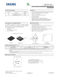 DMT6016LPSW-13 Datasheet Cover