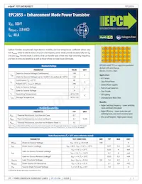 EPC2053 Datasheet Cover