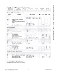 FCPF600N60Z Datasheet Pagina 3