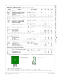 FDMC8360LET40數據表 頁面 3