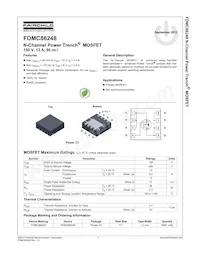 FDMC86248 Datasheet Pagina 2