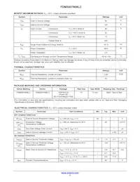 FDMS007N08LC Datasheet Pagina 2