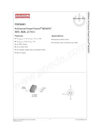 FDP8441 Datenblatt Seite 2