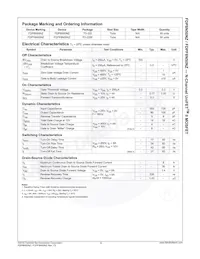 FDP8N50NZ Datasheet Pagina 3