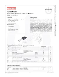 FDPF5N50FT Datasheet Pagina 2