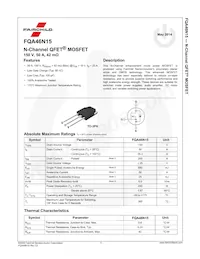 FQA46N15 Datasheet Pagina 2