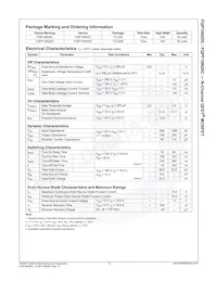 FQPF19N20C數據表 頁面 3