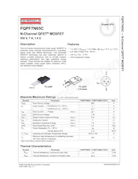 FQPF7N65C Datasheet Pagina 2