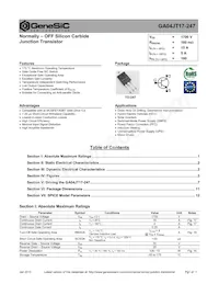 GA04JT17-247 Datasheet Copertura