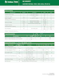 LSIC1MO170E1000 Datasheet Pagina 2