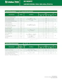 LSIC1MO170E1000 Datasheet Pagina 3