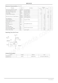 MCH3478-TL-H Datasheet Pagina 2