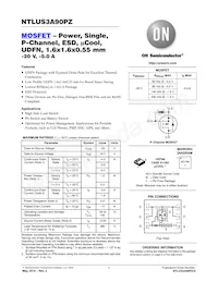 NTLUS3A90PZTBG Datenblatt Cover