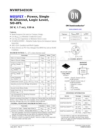 NVMFS4C03NWFT1G Datasheet Copertura