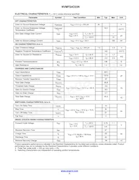 NVMFS4C03NWFT1G Datasheet Pagina 2