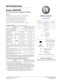 NVTFS6H850NLWFTAG Datasheet Copertura