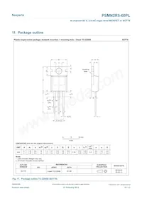 PSMN2R5-60PLQ數據表 頁面 10