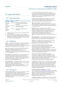 PSMN3R0-60ES Datasheet Pagina 11