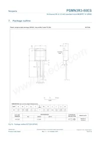 PSMN3R3-80ES數據表 頁面 10