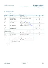 PSMN6R5-30MLDX數據表 頁面 4