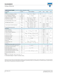 SI3493BDV-T1-E3 Datasheet Page 2