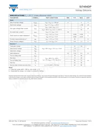 SI7454DP-T1-GE3 Datasheet Pagina 2