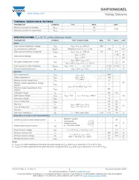 SIHP30N60AEL-GE3數據表 頁面 2
