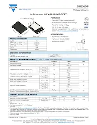 SIR608DP-T1-RE3 Datasheet Copertura