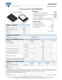 SIR800ADP-T1-RE3 Datasheet Copertura