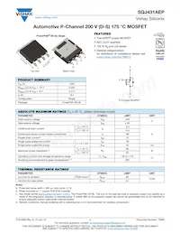 SQJ431AEP-T1_GE3 Datasheet Copertura