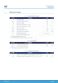 STD5NM50AG Datasheet Page 2