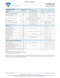 SUM90330E-GE3 Datasheet Page 2