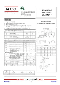 2SA1464-R-AP Datenblatt Cover