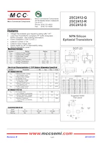2SC2412-Q-TP Datenblatt Cover