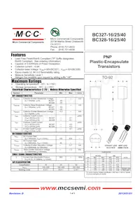 BC338-40-AP Datasheet Copertura