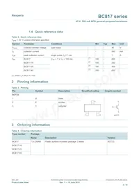 BC817-40/SNVL Datasheet Pagina 2