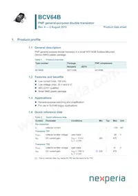 BCV64B Datenblatt Cover