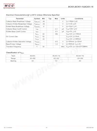 BCX51-10-TP Datasheet Pagina 2