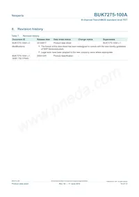 BUK7275-100A Datasheet Page 10